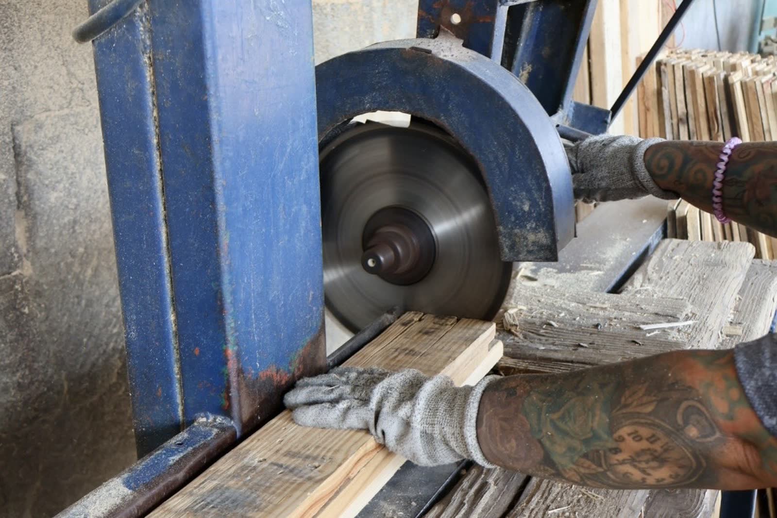 Producción de madera y tarimas industriales